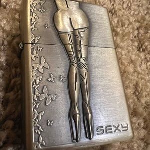 Vintage lighter Maiden